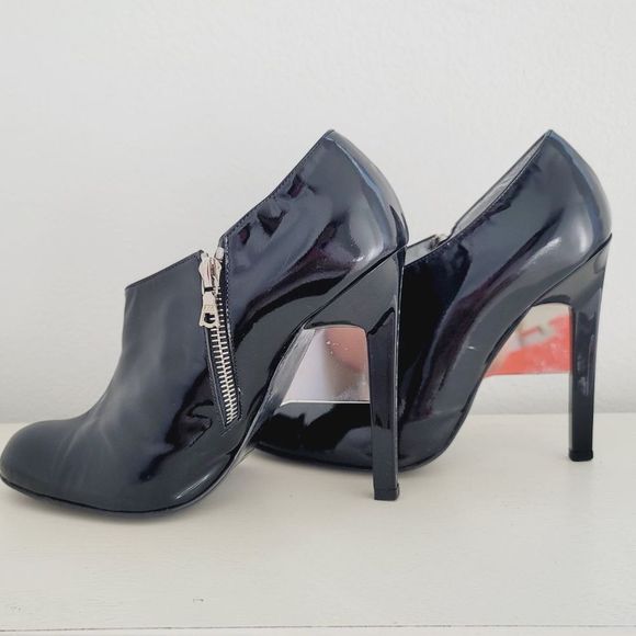 Ruthie Davis Patent Leather Stiletto Bootie - Picture 9 of 11